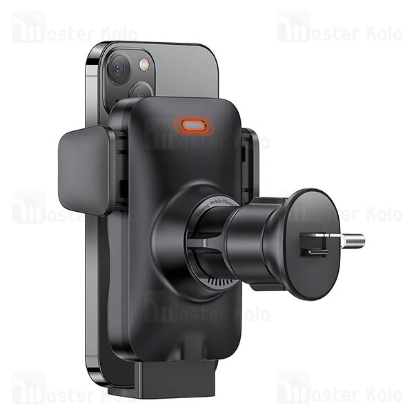 هولدر و شارژر وایرلس Baseus Wisdom Auto Alignment Car Mount CGZX000001